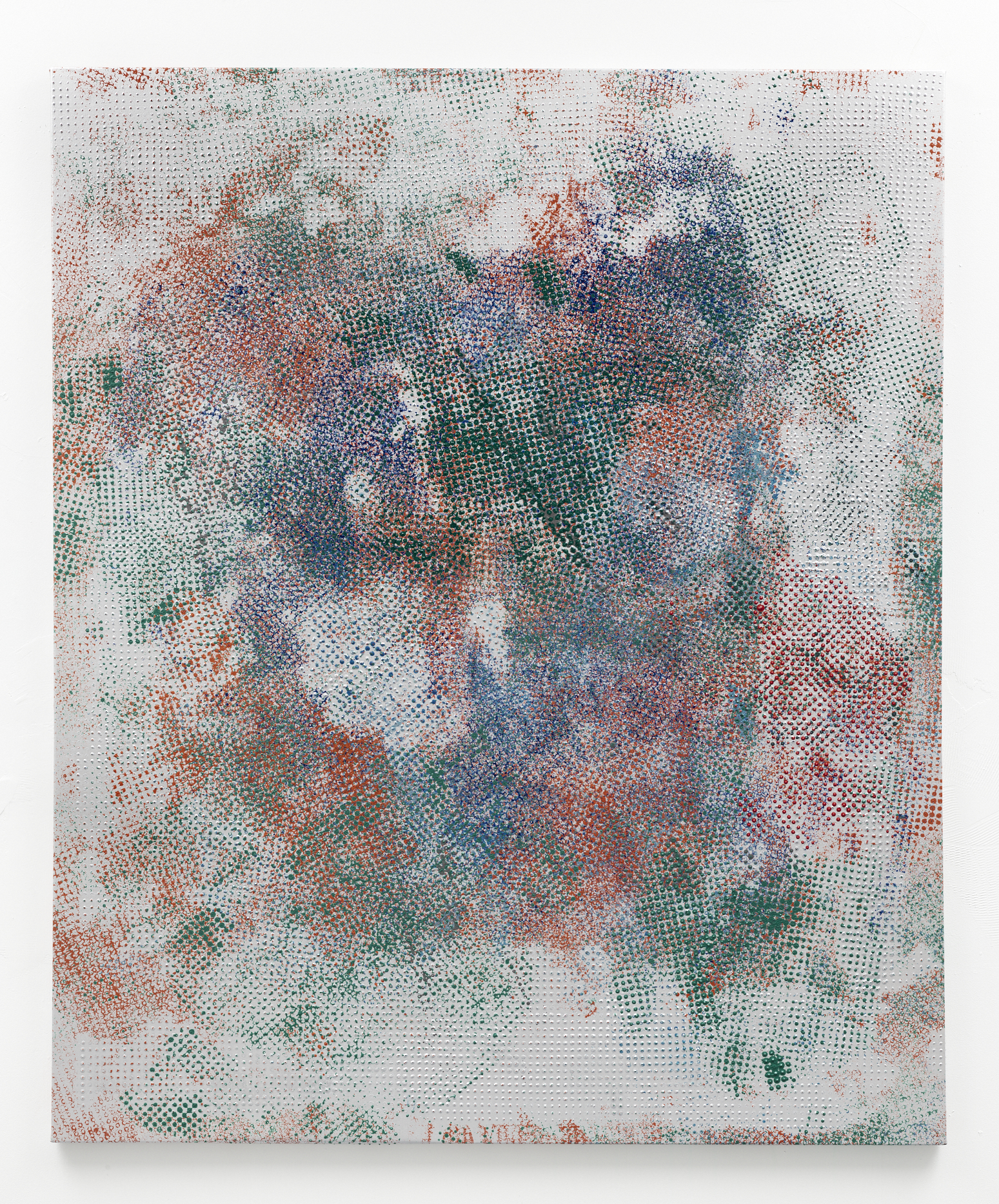 Acrylic on canvas. 77 x 64 in 