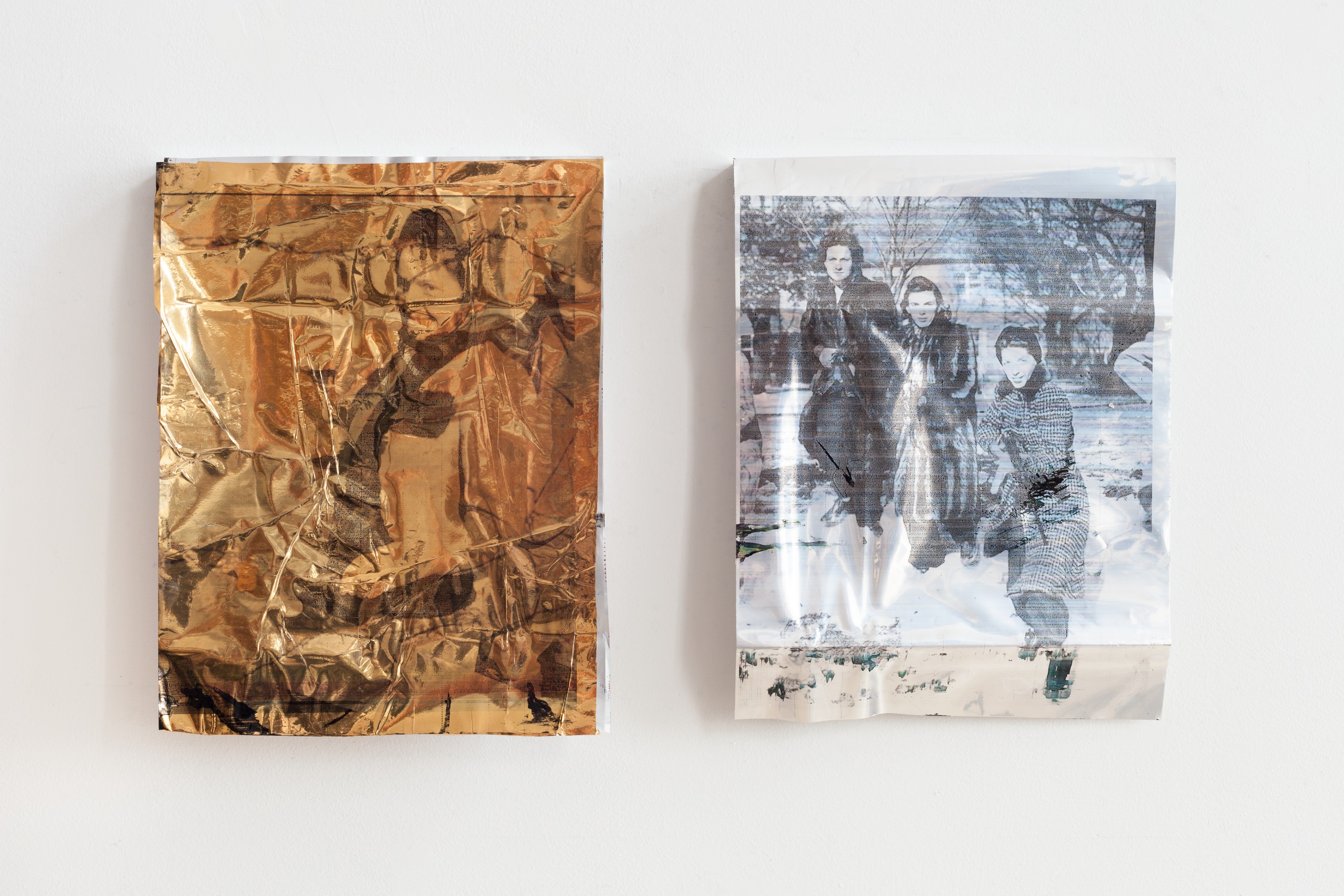 Printed rescue blankets