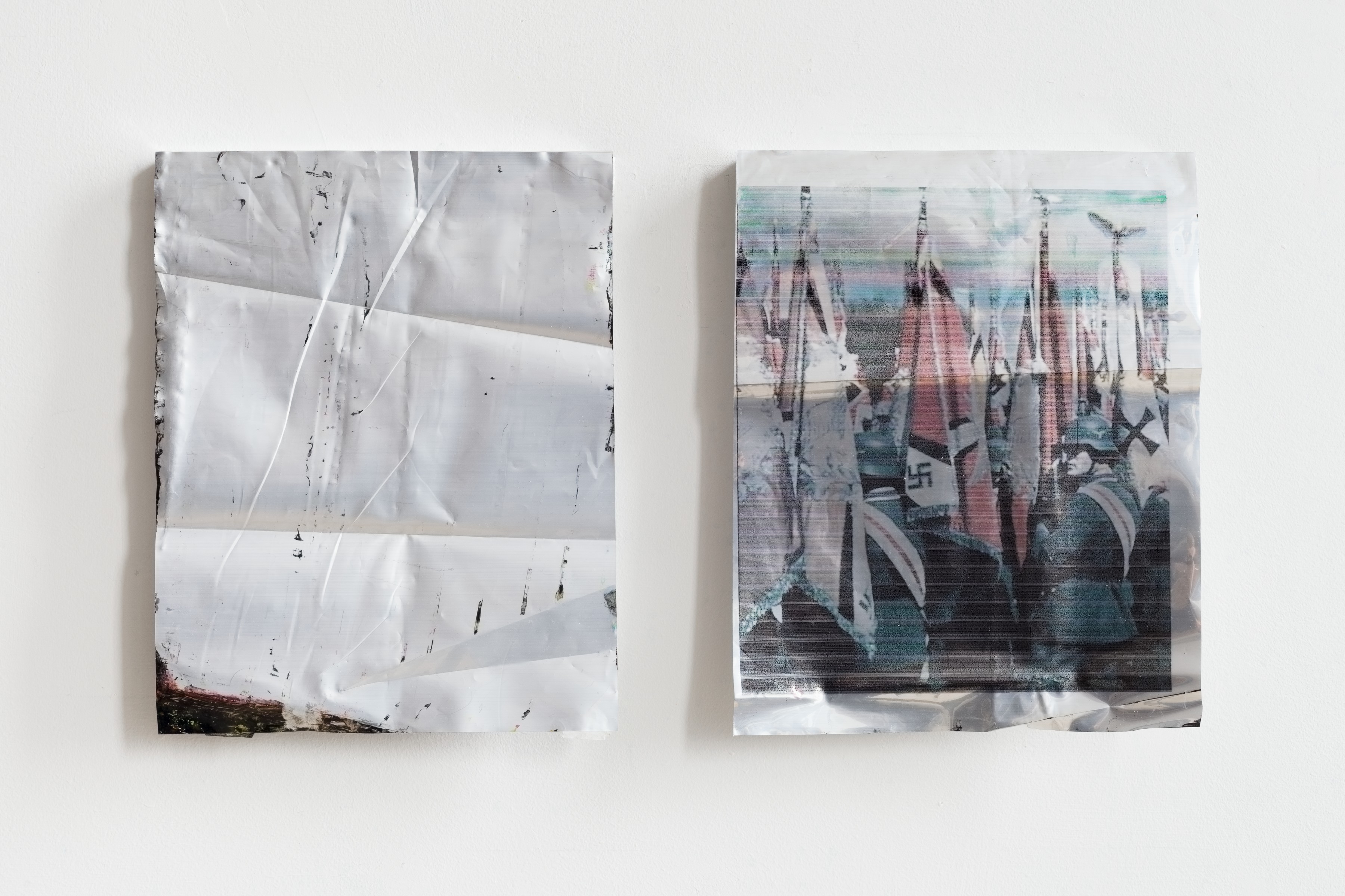 Printed rescue blankets