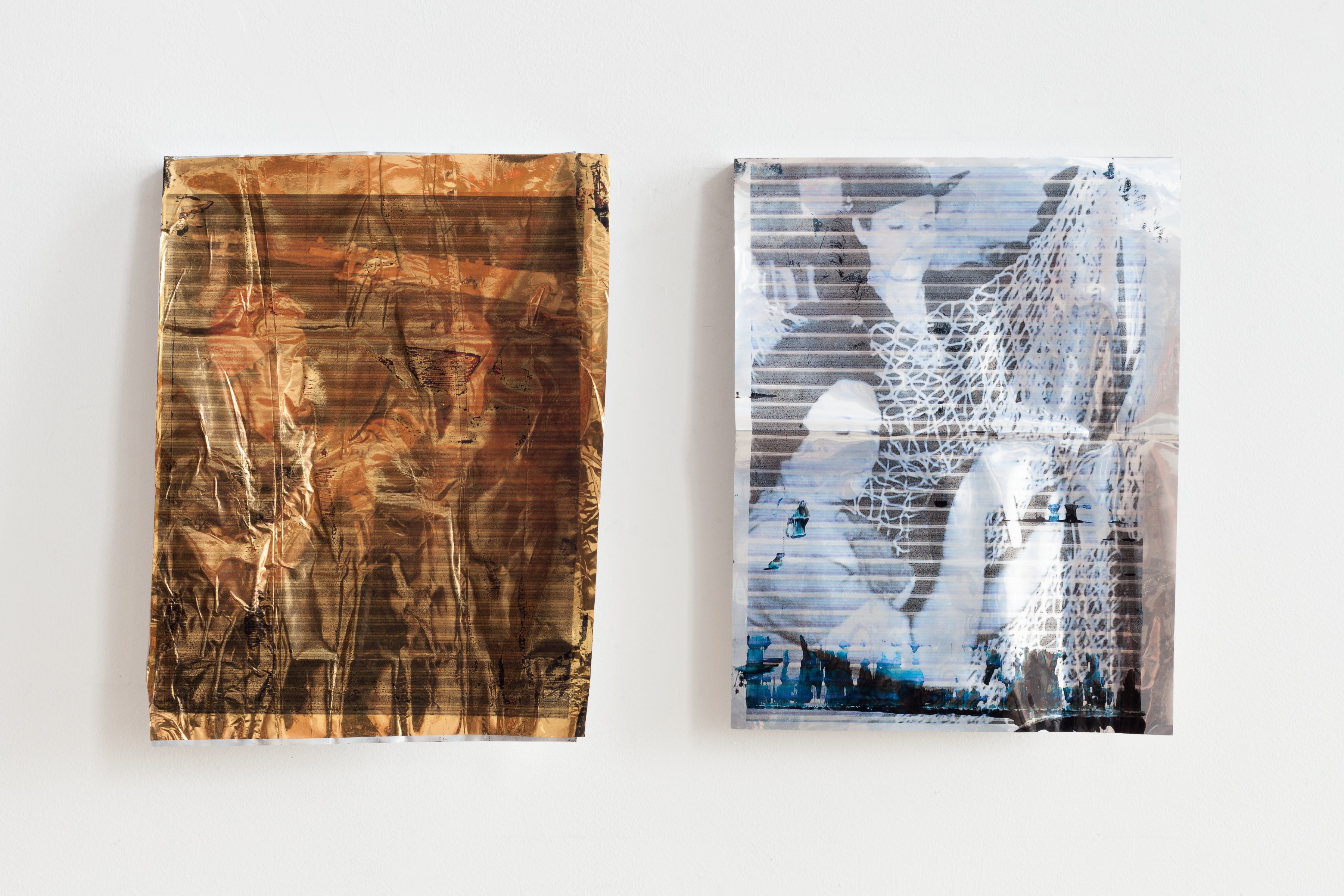 Printed rescue blankets