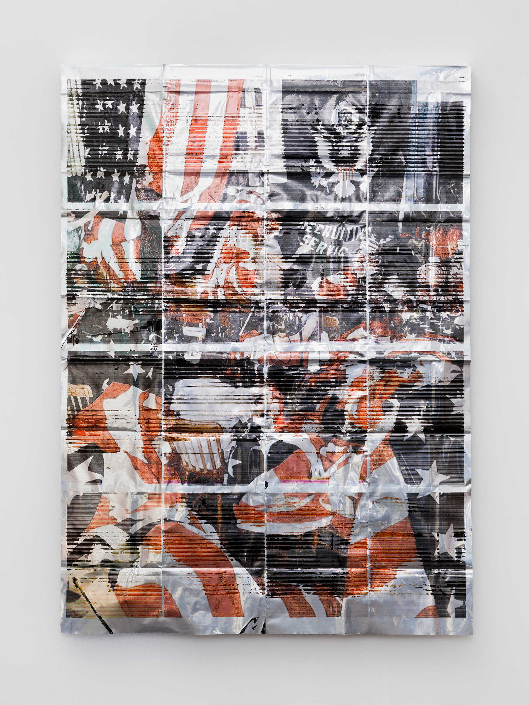 rescue blanket, flags