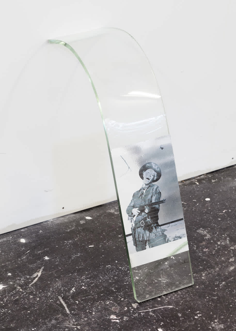 cowgirl curved glass laugh