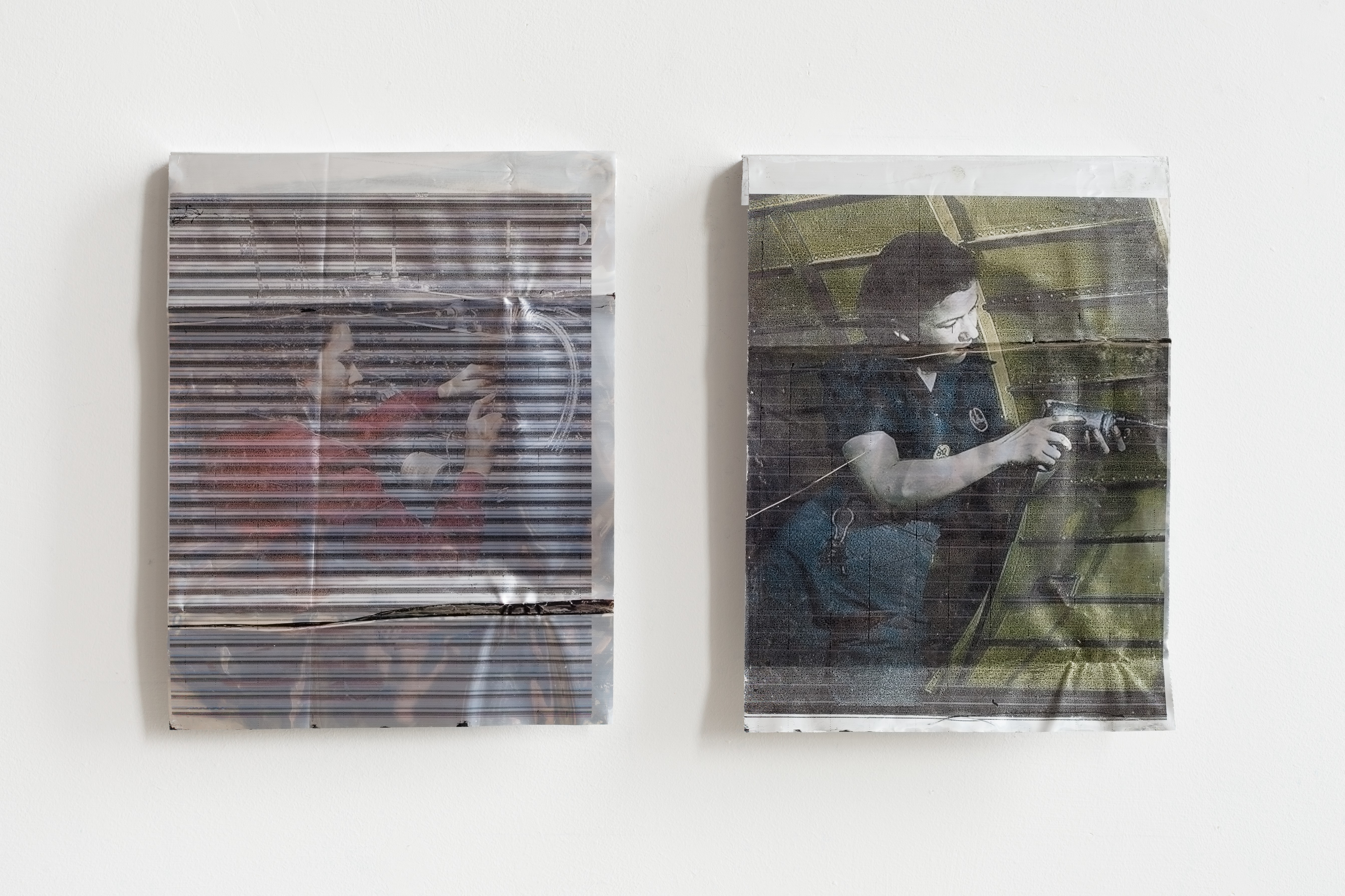 Printed rescue blankets