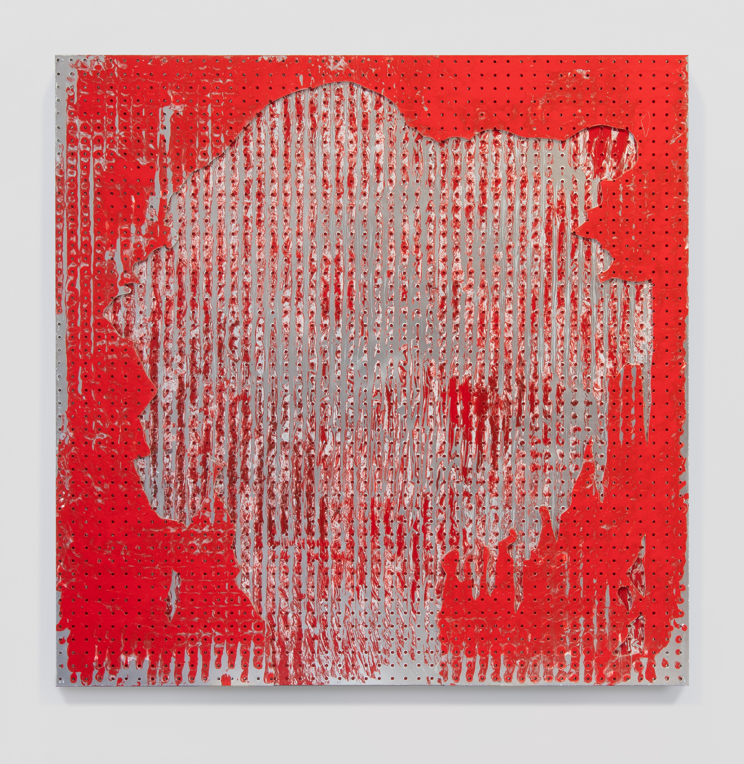 red negative drip crop