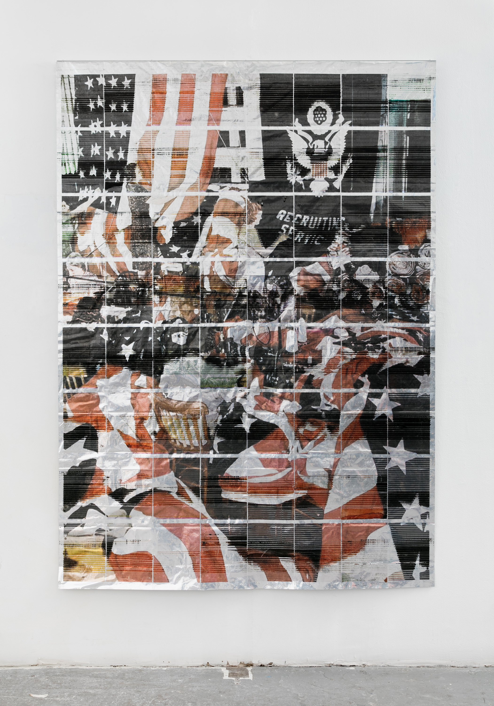 Tapestry, flags