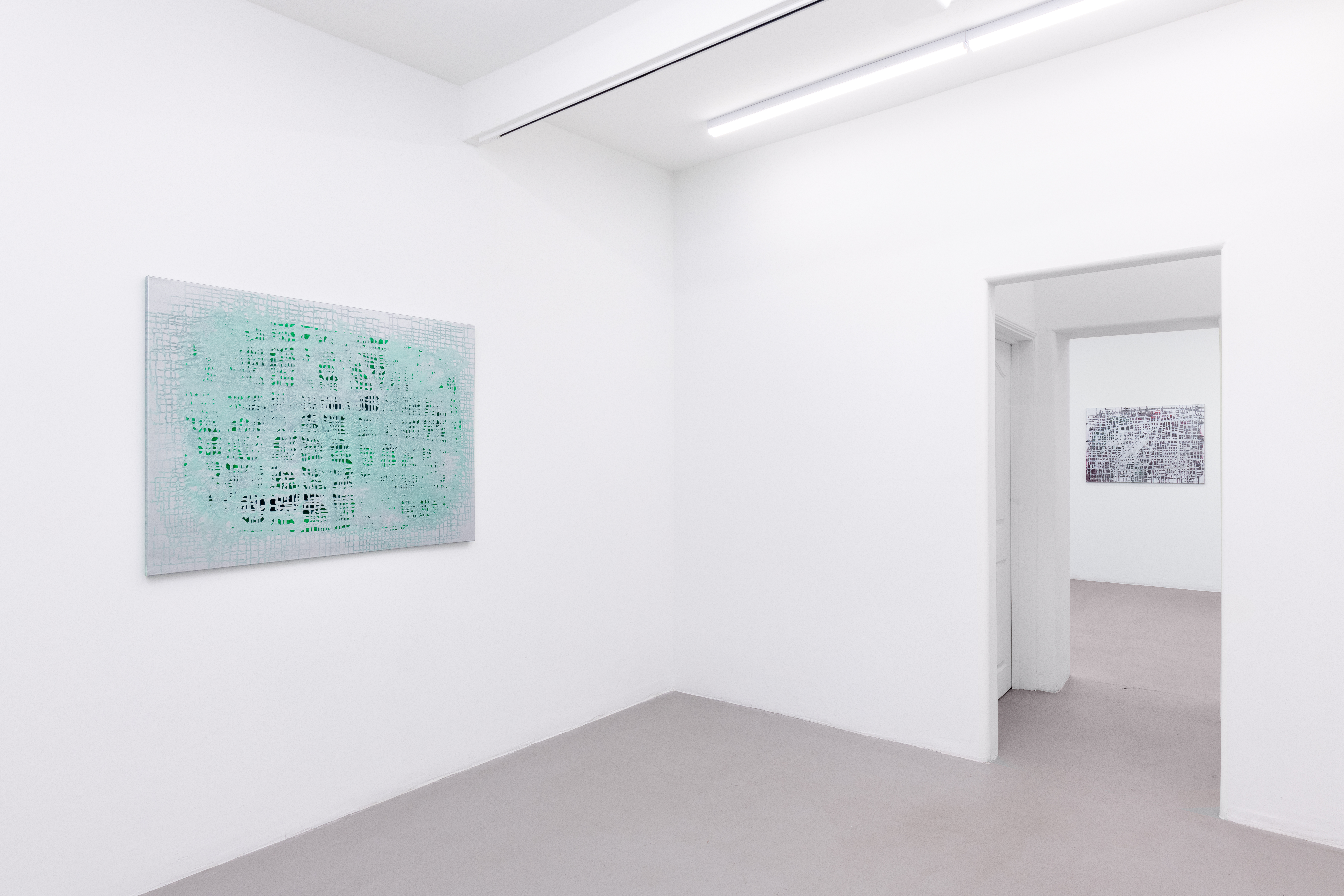 Servane Mary, Cristal Medium Green, 2024, Installation View07