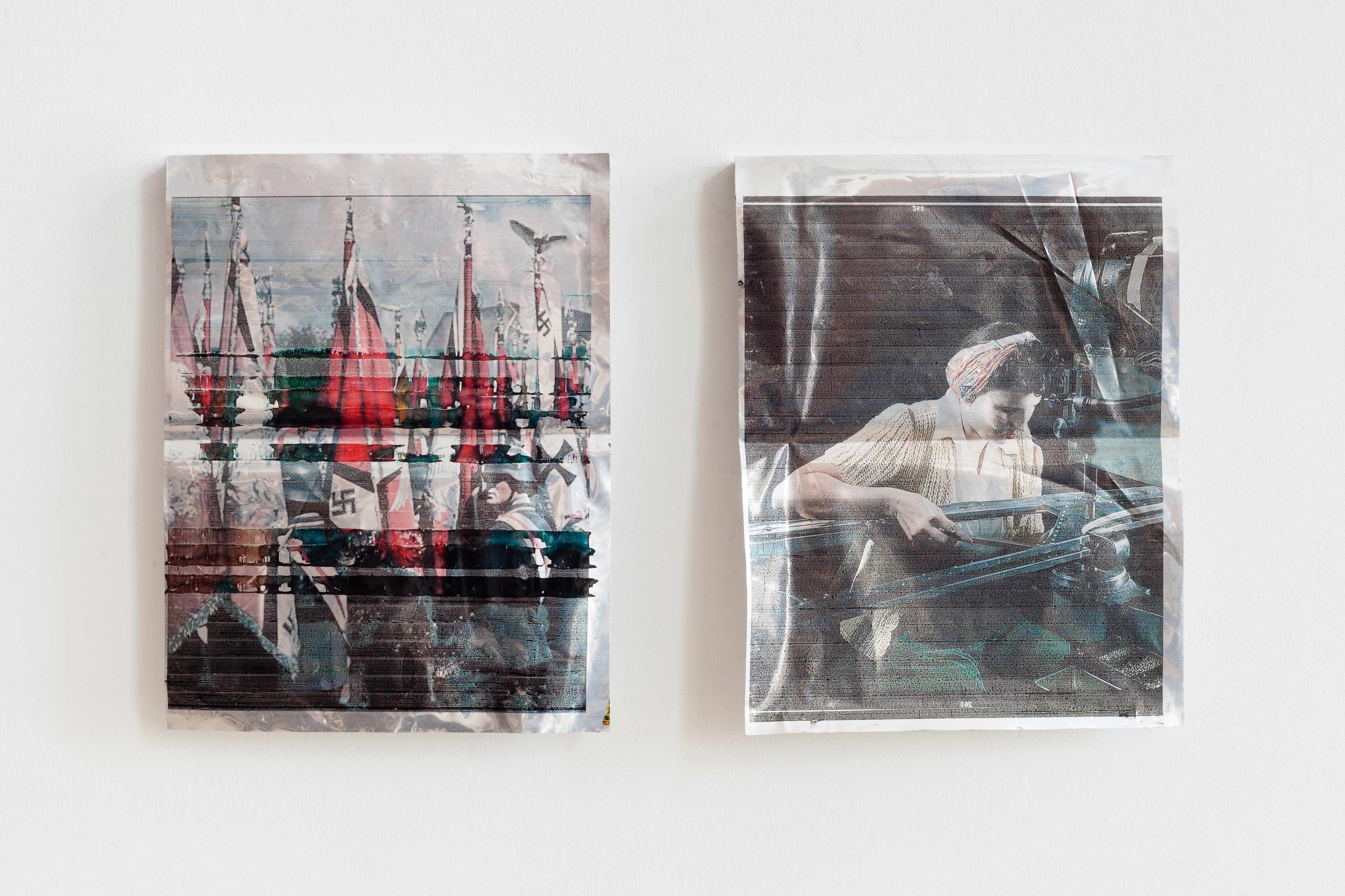Printed rescue blankets