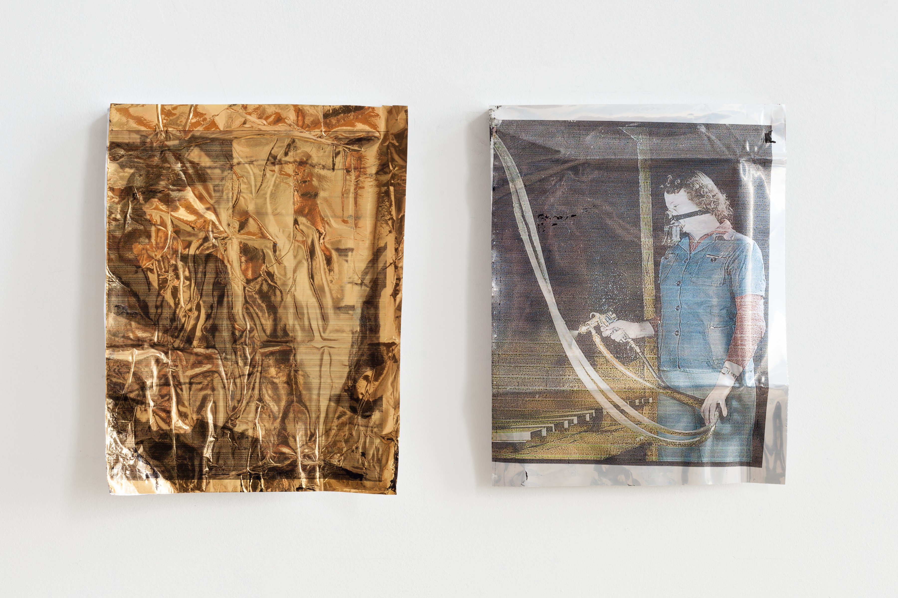 Printed rescue blankets