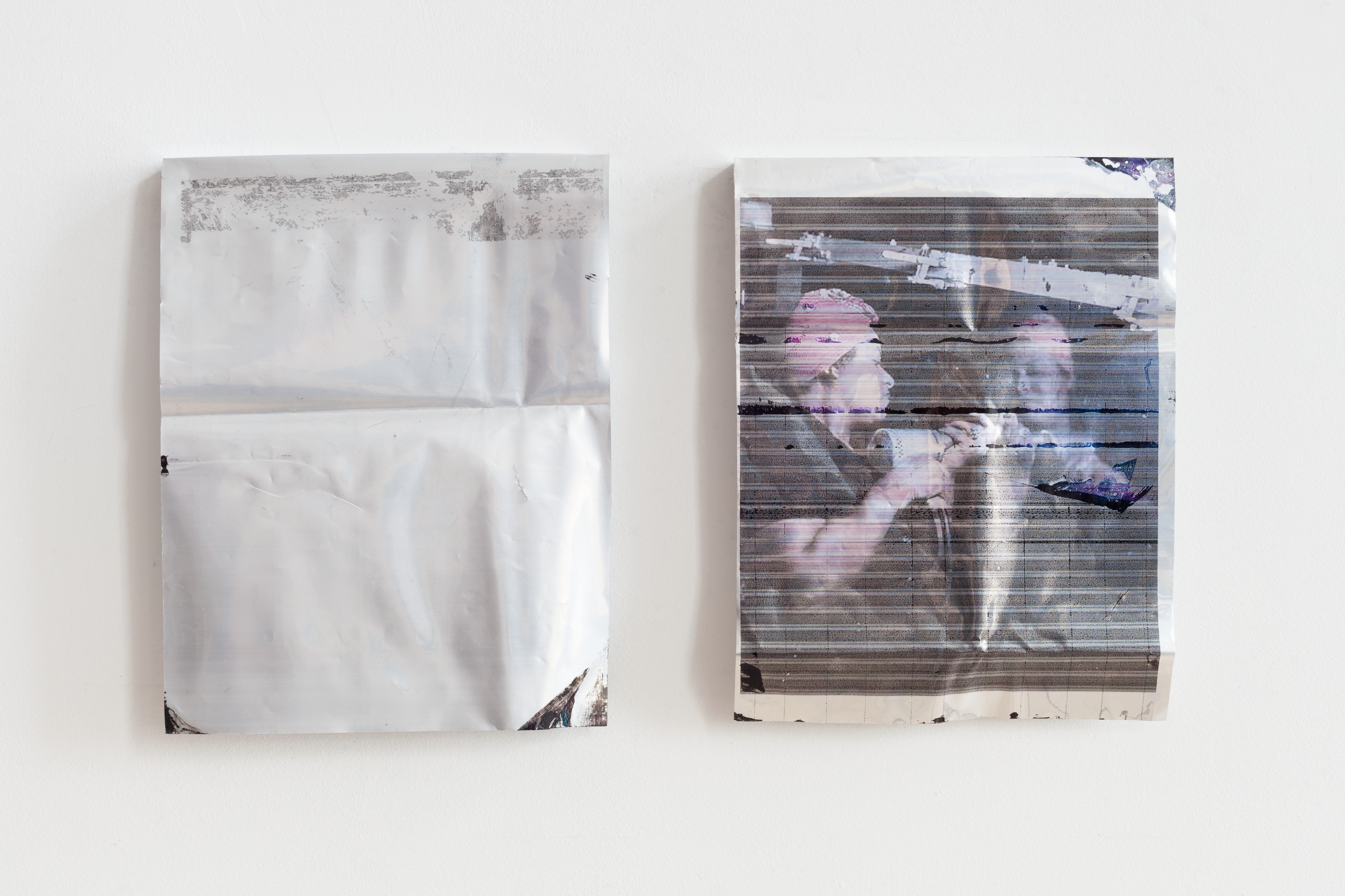 Printed rescue blankets