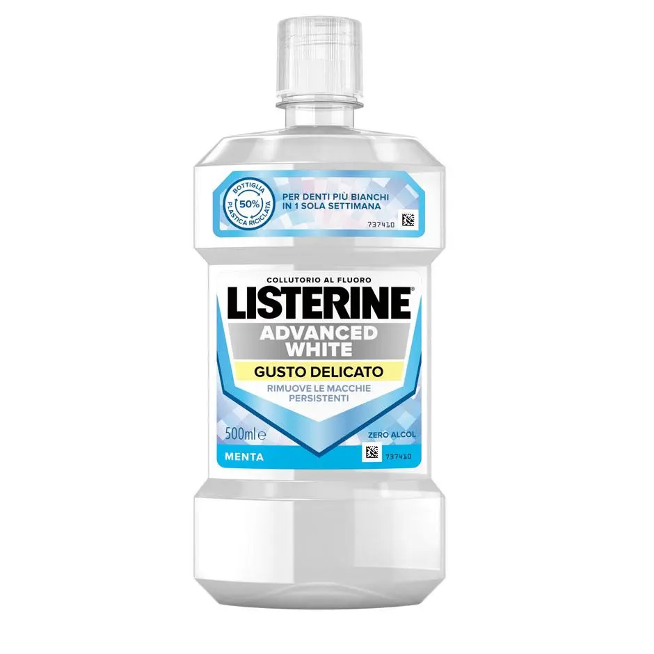 collutorio LISTERINE Advanced White Mild 500ml