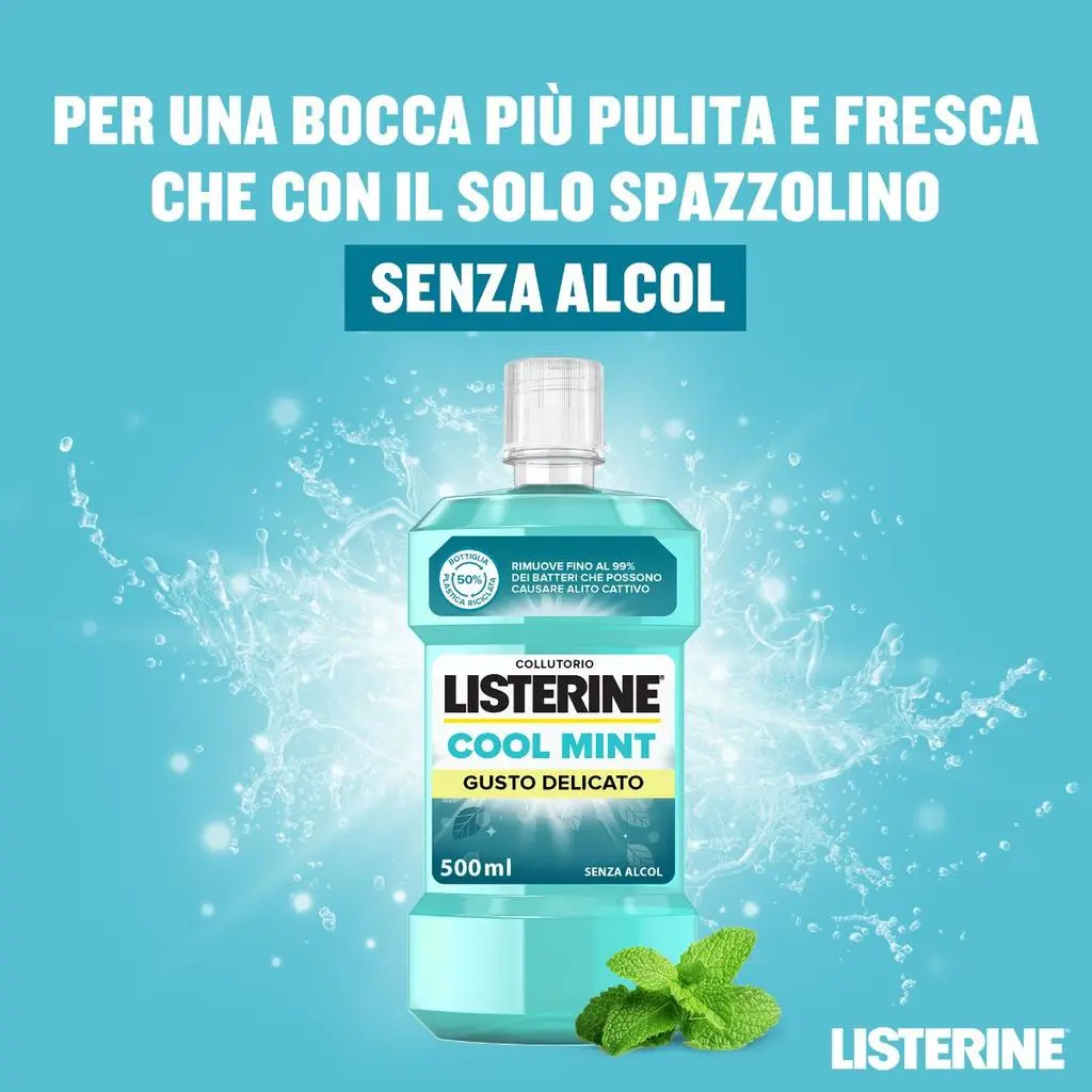 Collutorio LISTERINE ® Cool Mint Gusto Delicato - Image 2 - Listerine - it-IT