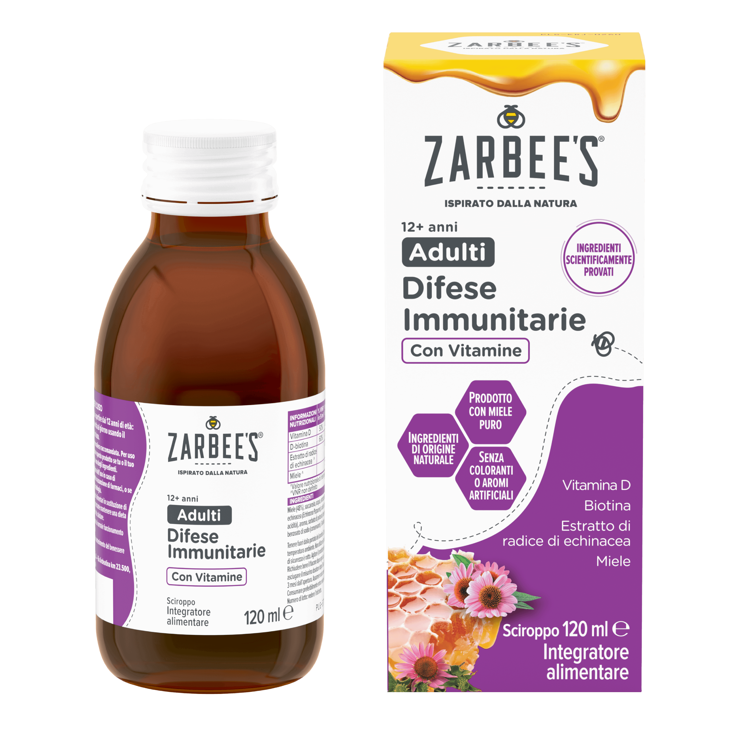 ZAR EMEA IT 3574661770116 90347400 Sciroppo Difese immun Adulti 120ML 010
