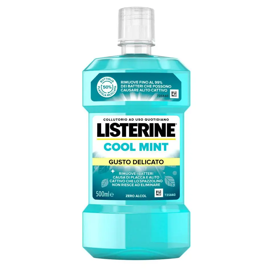 collutorio LISTERINE Cool Mint Mild 500ml