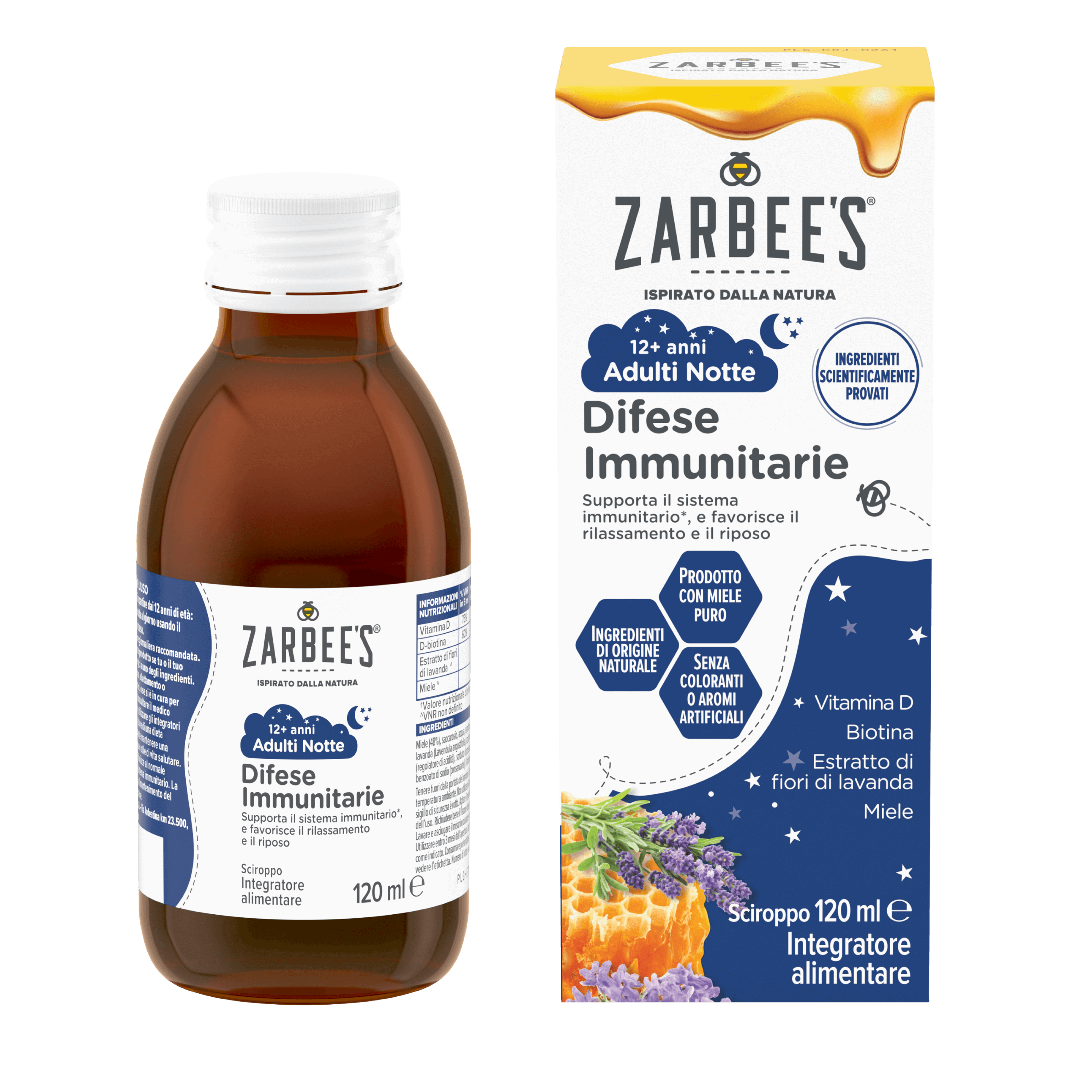 ZAR EMEA IT 3574661770123 90347500 Sciroppo Difese immun Adulti Notte 120ml 010