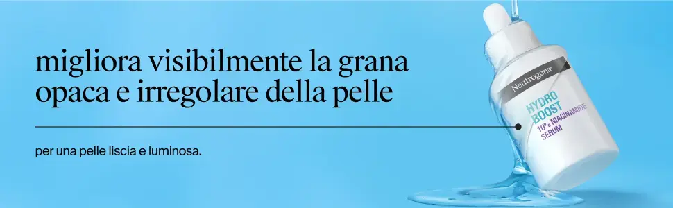migliora visiblemente la grana opaca e irregolare della pelle