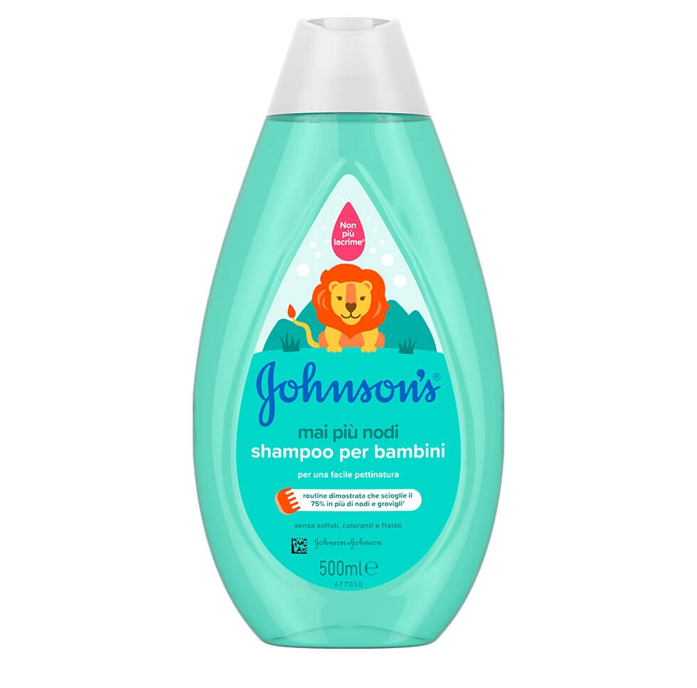 JOHNSON’S® Mai Più Nodi Shampoo per Bambini