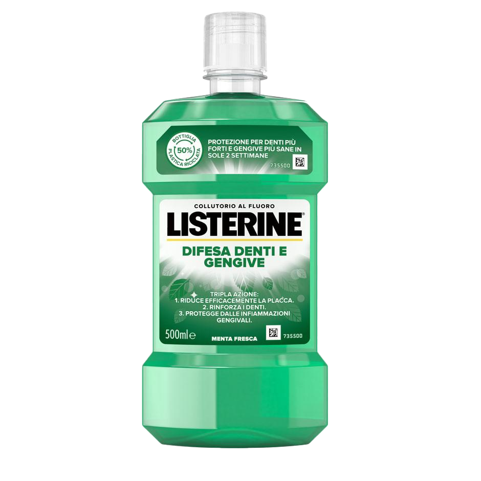protezione gengive collutorio LISTERINE