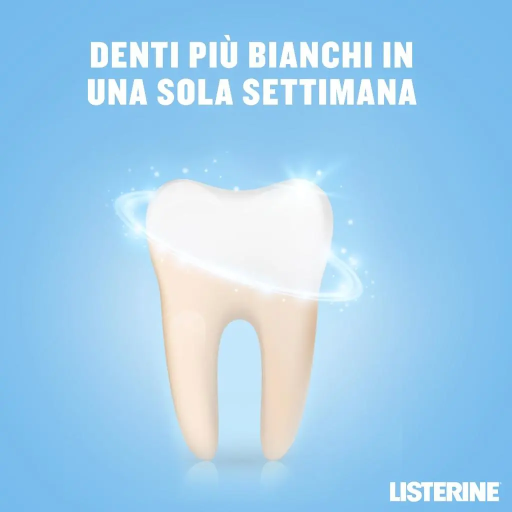 Collutorio LISTERINE® Advanced White Gusto Delicato image 3