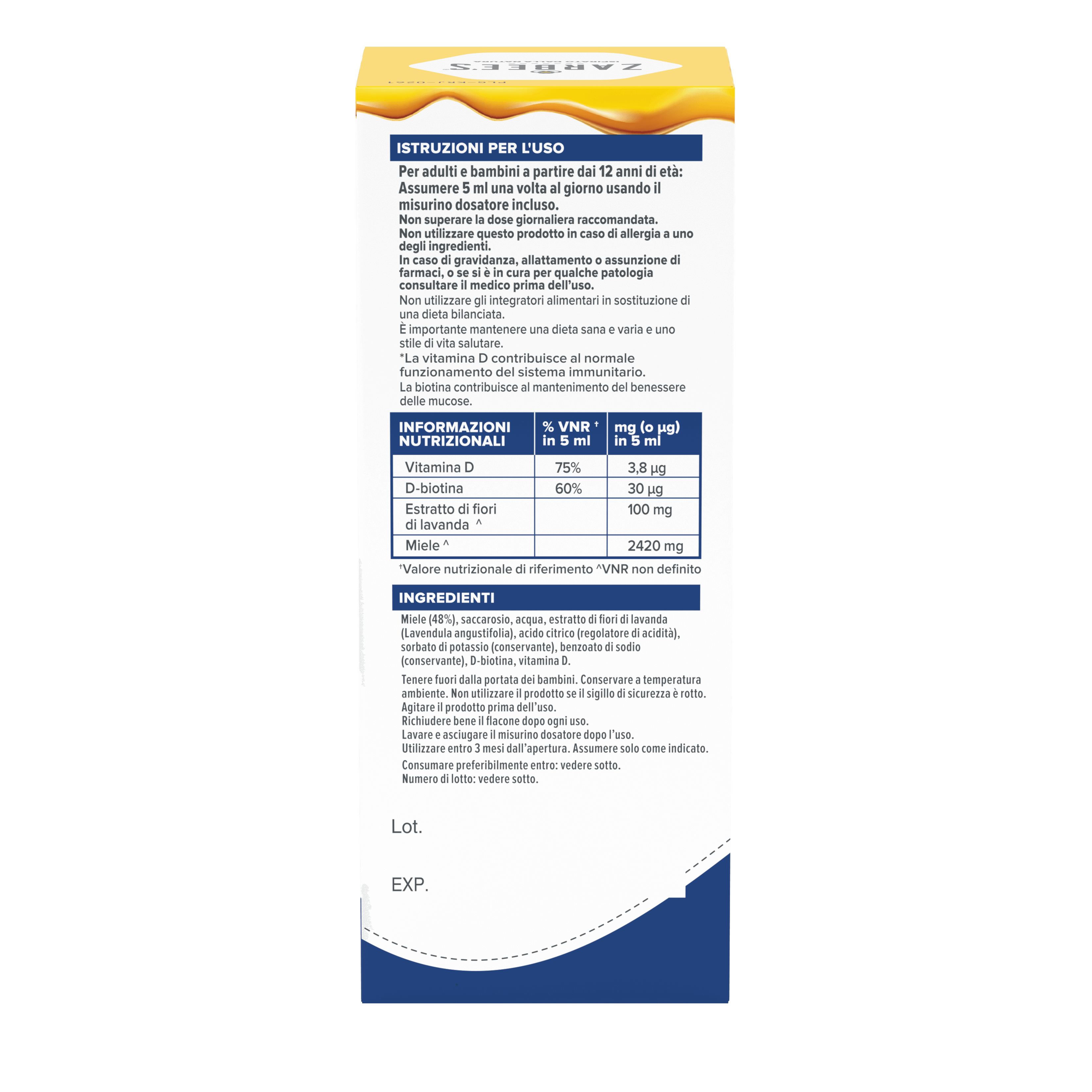 ZAR EMEA IT 3574661770123 90347500 Sciroppo Difese immun Adulti Notte 120ml 005