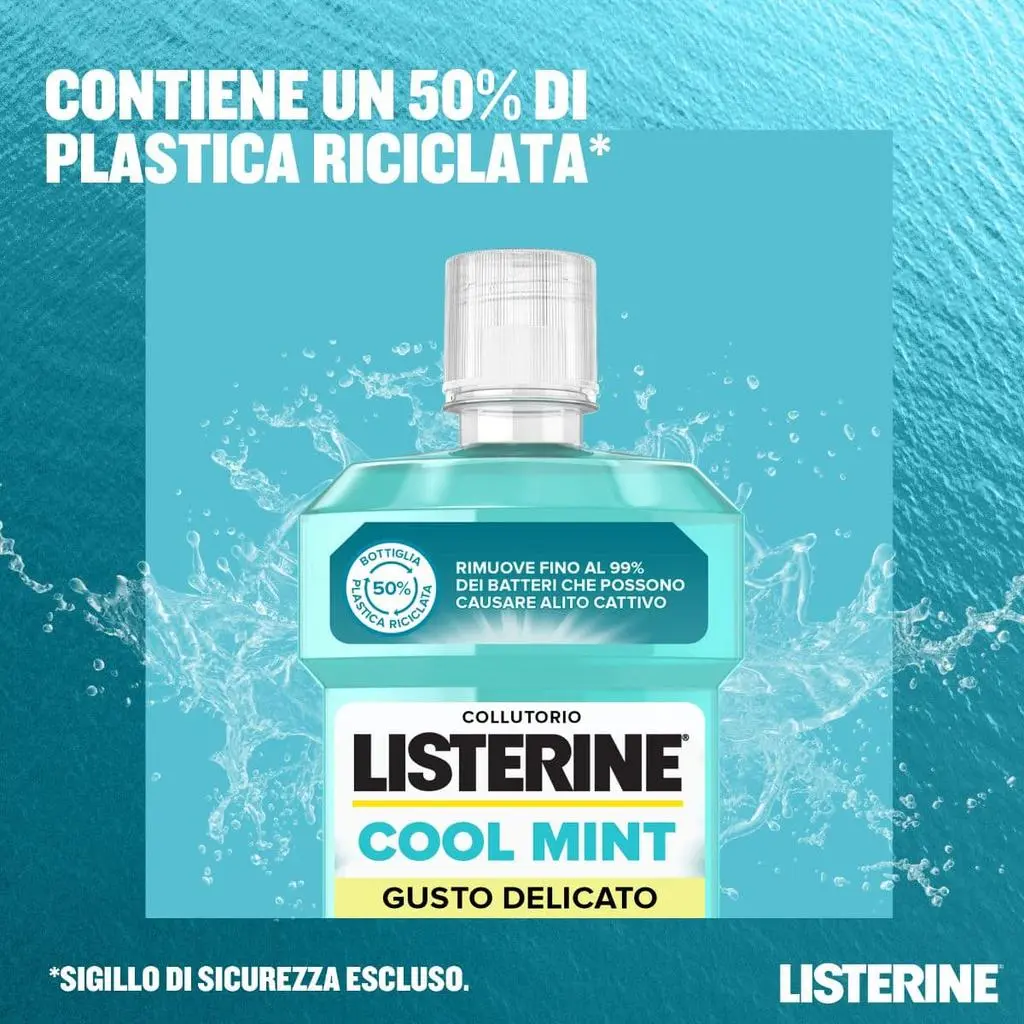 Collutorio LISTERINE® Cool Mint Gusto Delicato image 5
