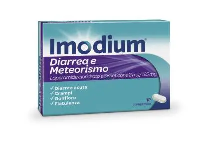 IMODIUM® Diarrea e Meteorismo Compresse image 1