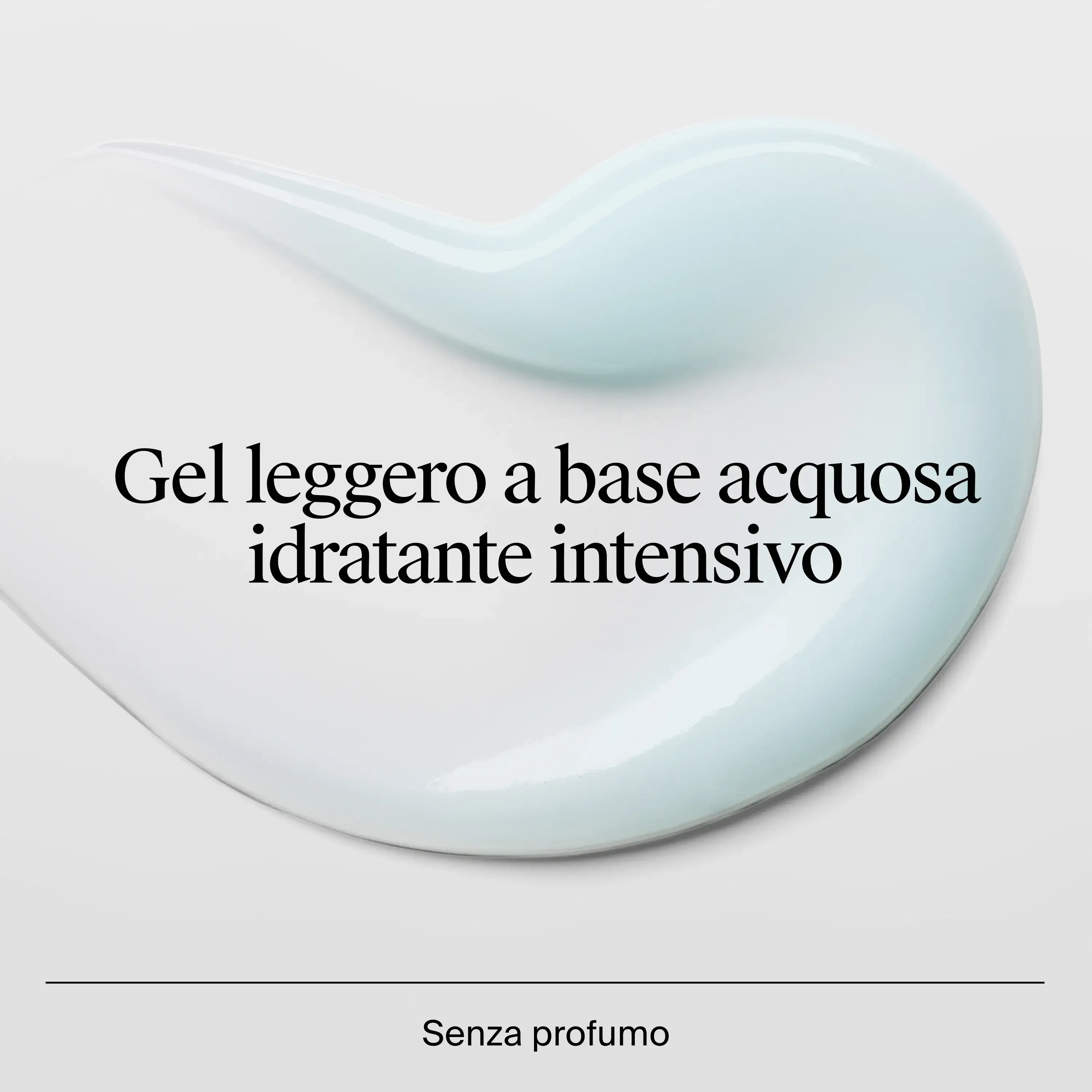 Gel leggero a base acquosa idratante intensivo
