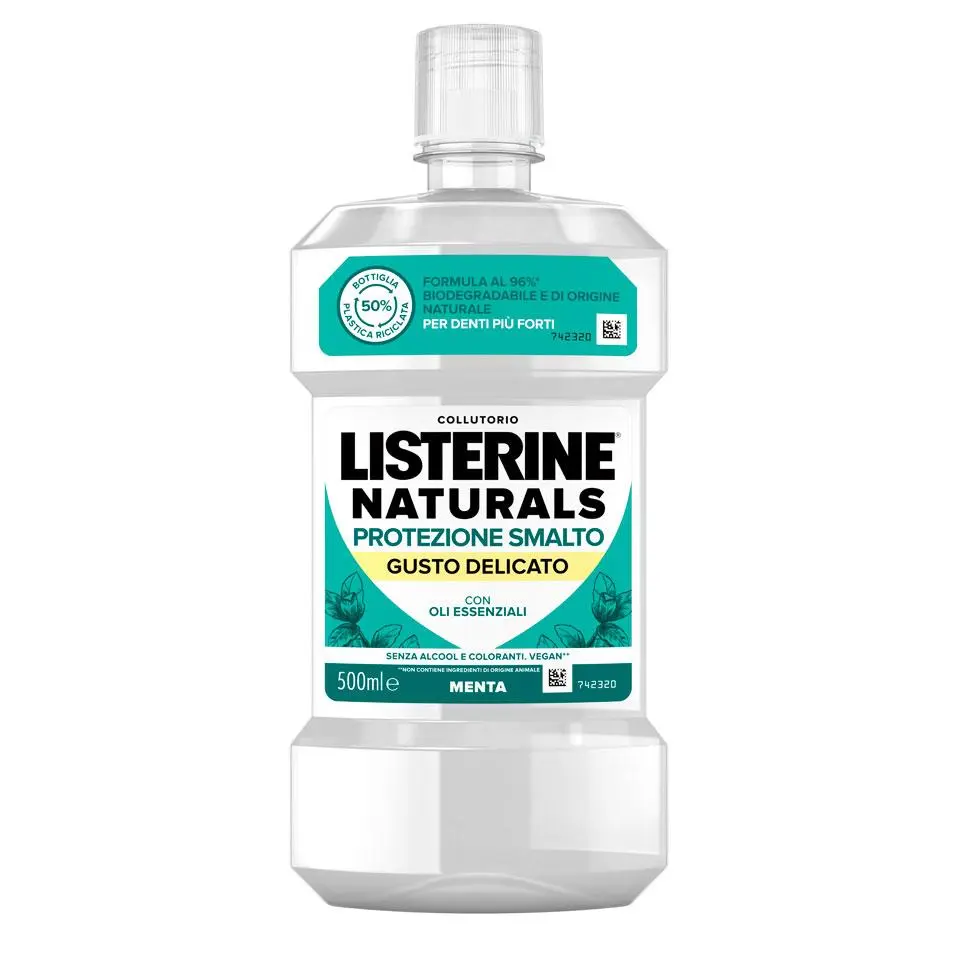 Collutorio LISTERINE® Naturals Protezione Smalto Gusto Delicato image 1