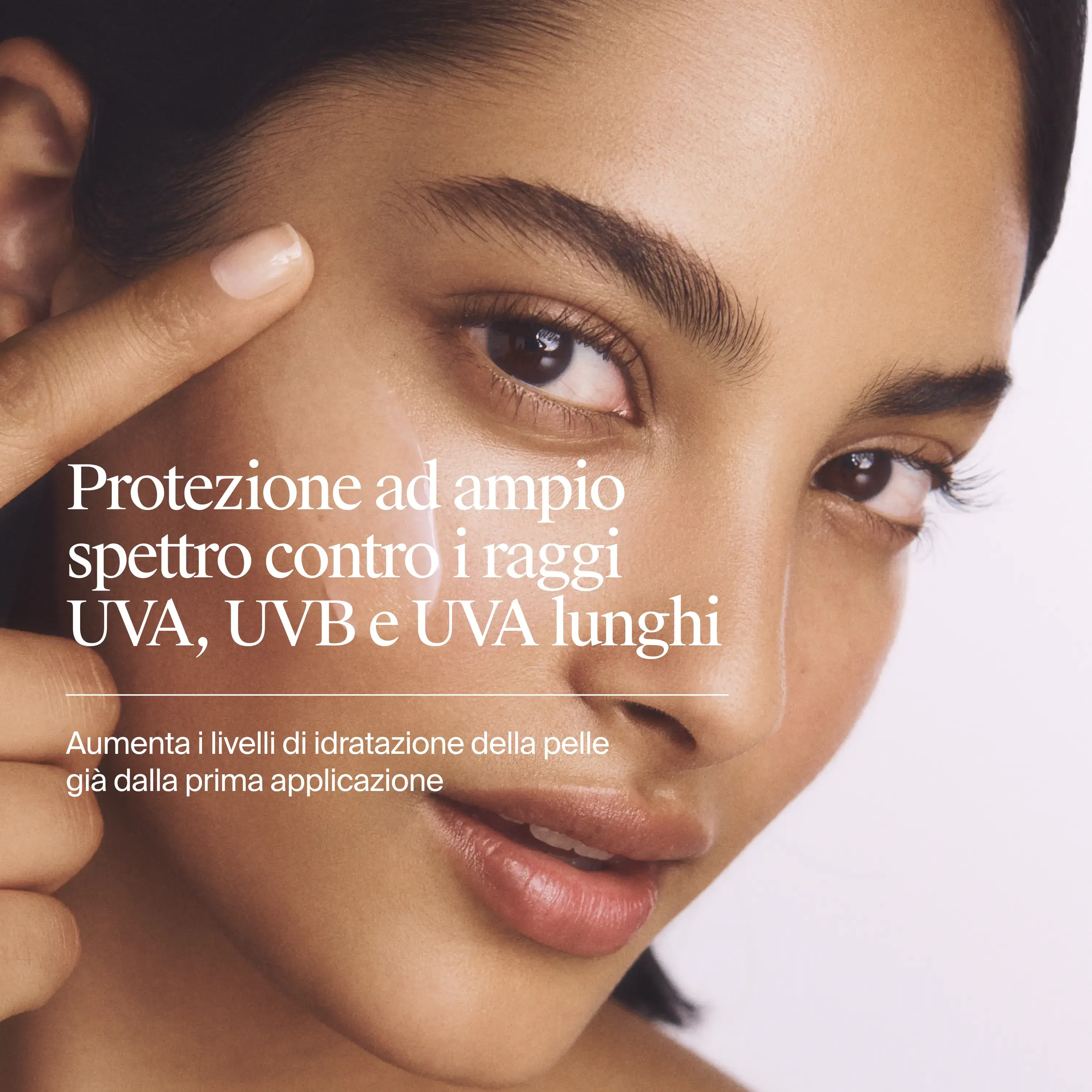 Protezione ad ampio spettro control i raggi UVA, UVB e UVA lunghi