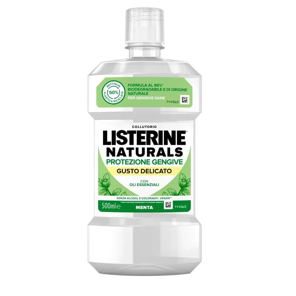 Collutorio LISTERINE® Naturals Protezione Gengive Gusto Delicato
