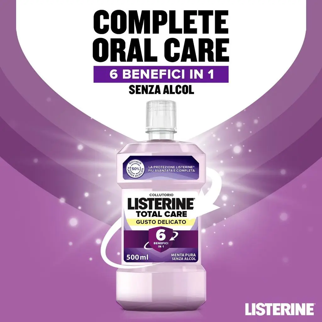 Collutorio LISTERINE® Total Care Gusto Delicato image 2