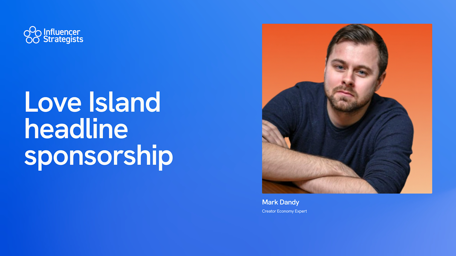 Love Island headline sponsorship