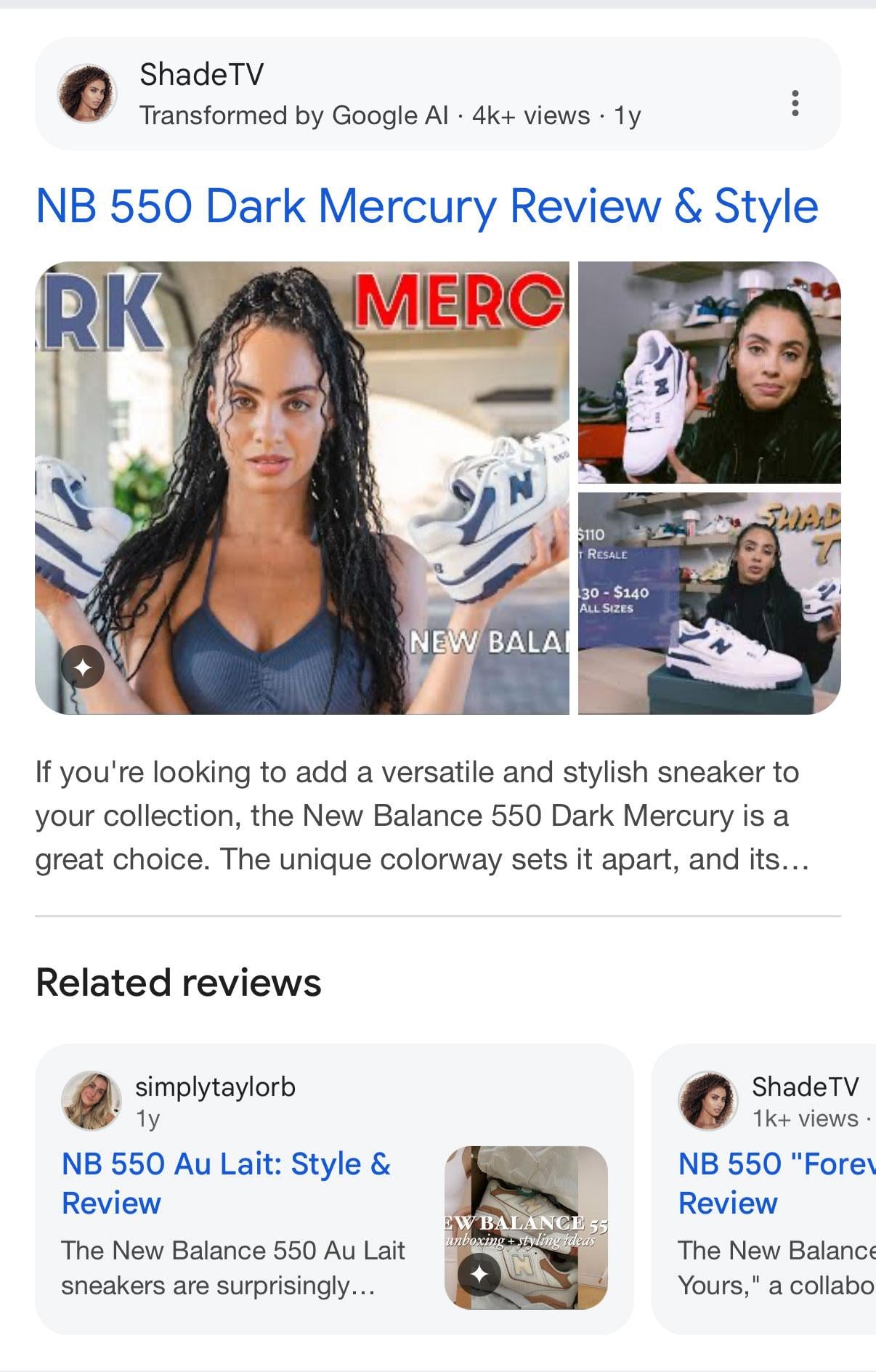 Creator review content can be transformed into structured product discovery.