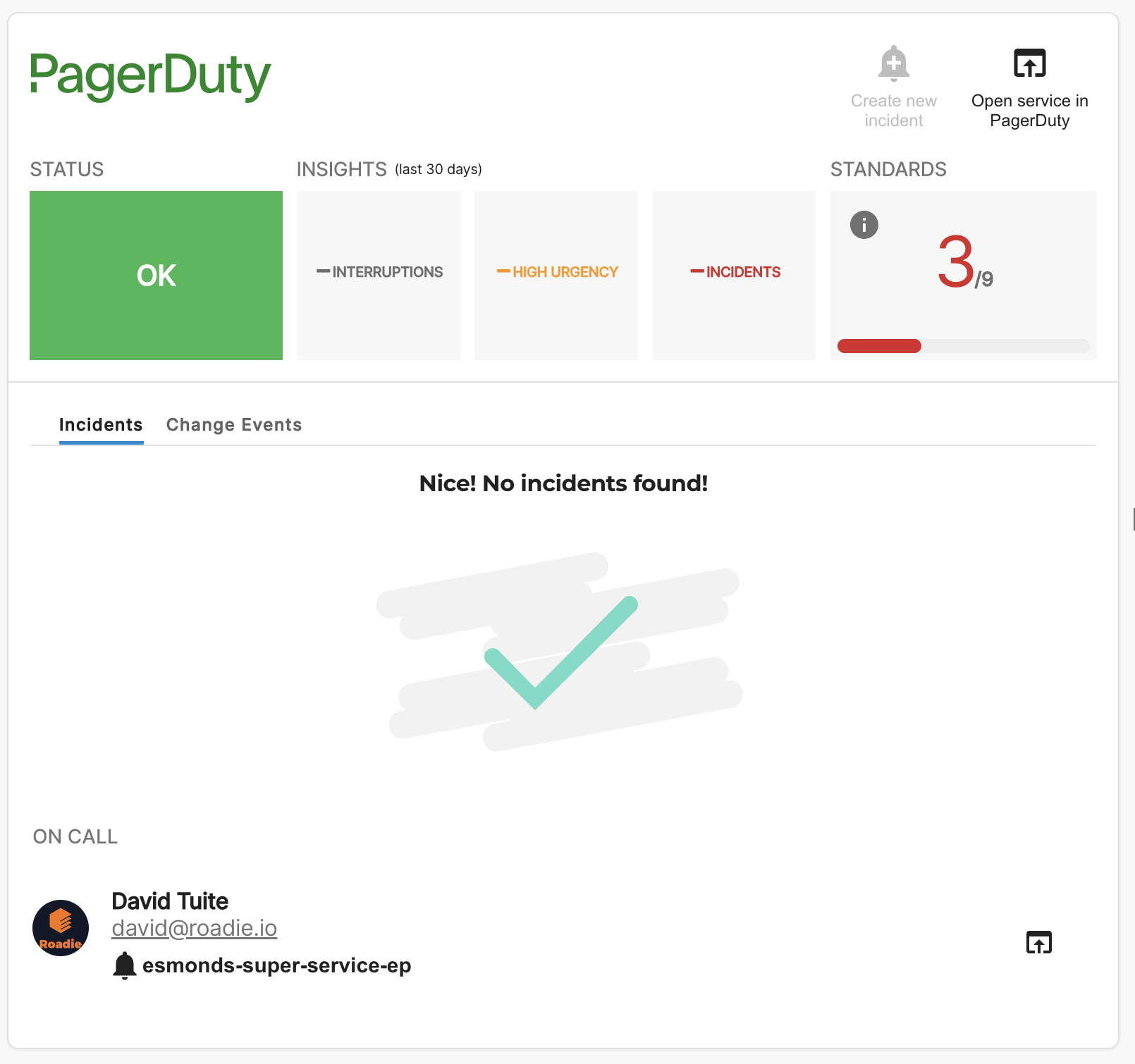 Working PagerDuty plugin