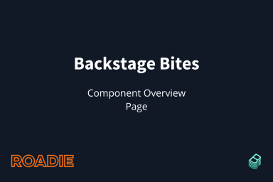 Component Overview Page