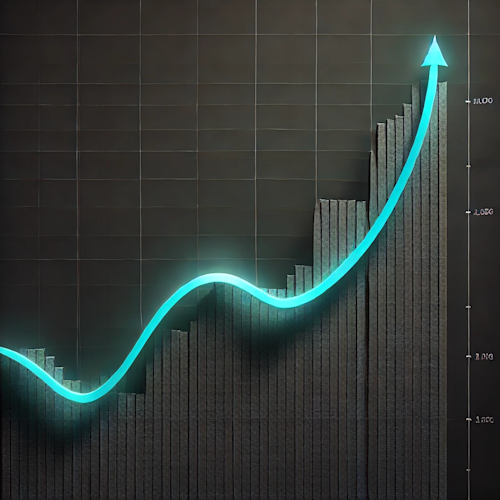 Upward trend graph