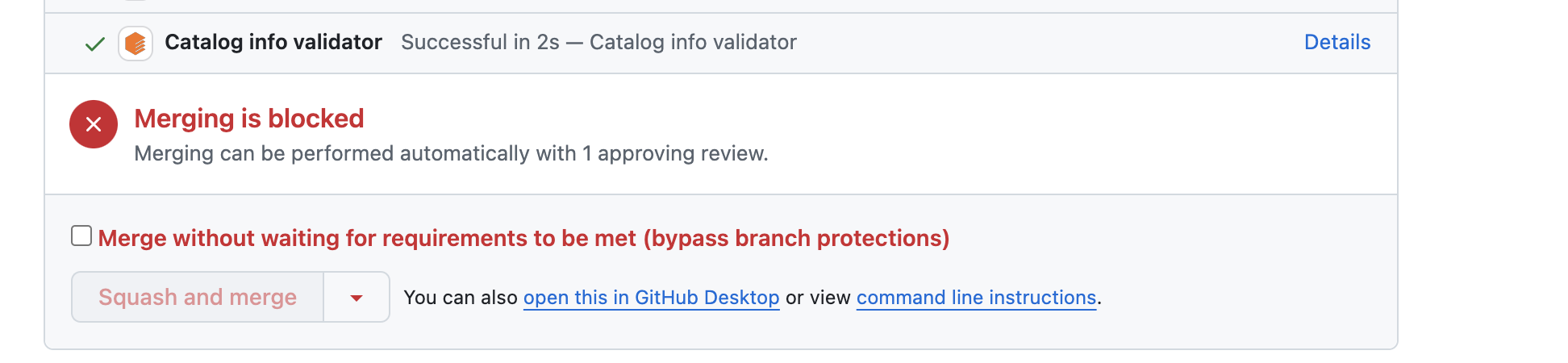 Example of the Validator running as a Github Action