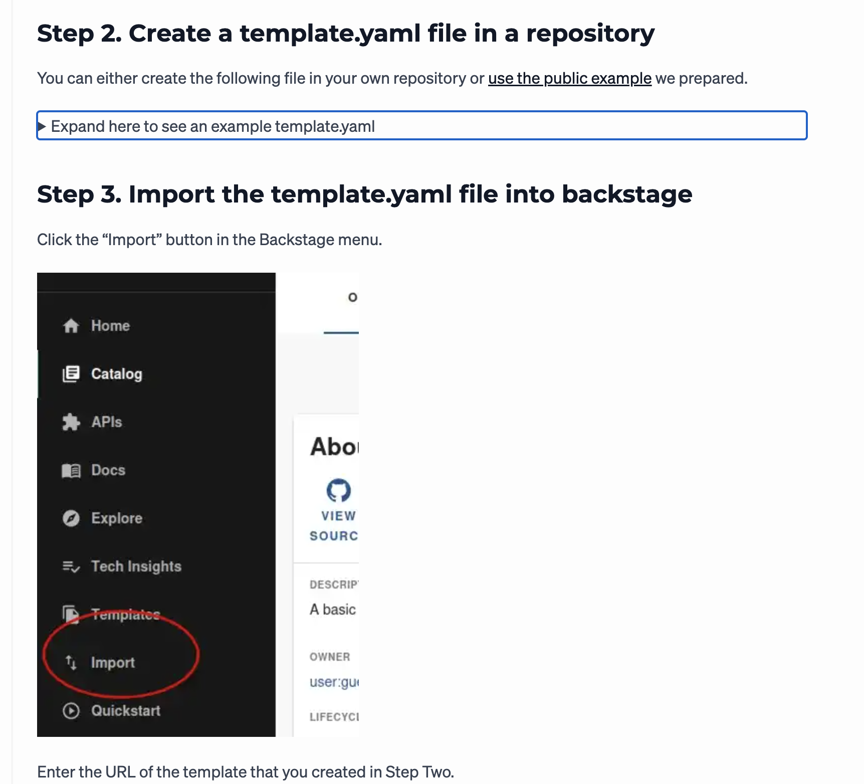 Example documentation