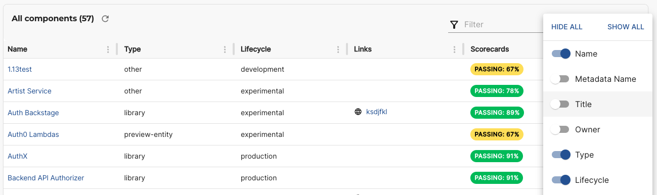 custom-columns