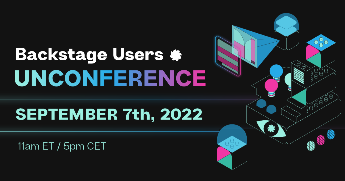 Backstage Users Unconference: September 7th