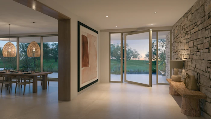La porte pivot, nouvel élément signature de l’architecture contemporaine