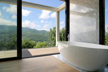 Contemporary Patio Sliding Door