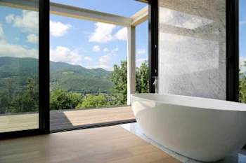 Aluminium sliding window - TECHNAL