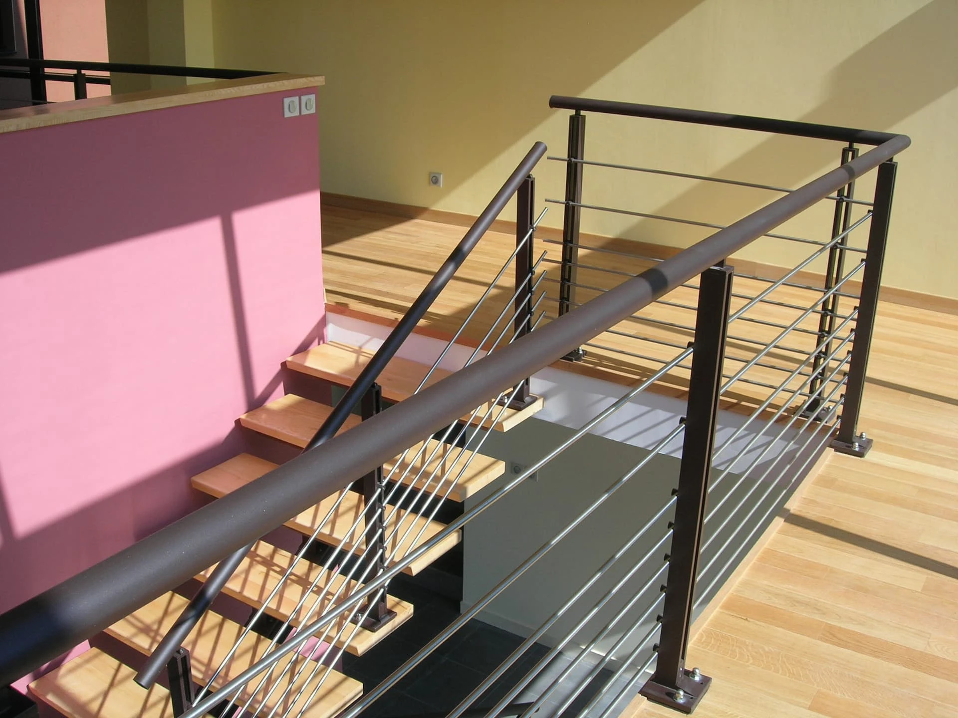 Guarda Alumínio Escadas