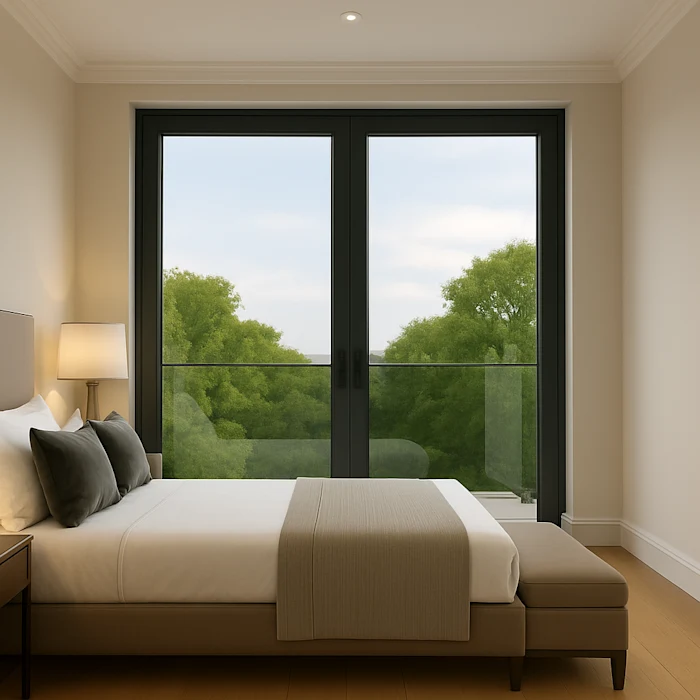 Contemporary Double Door