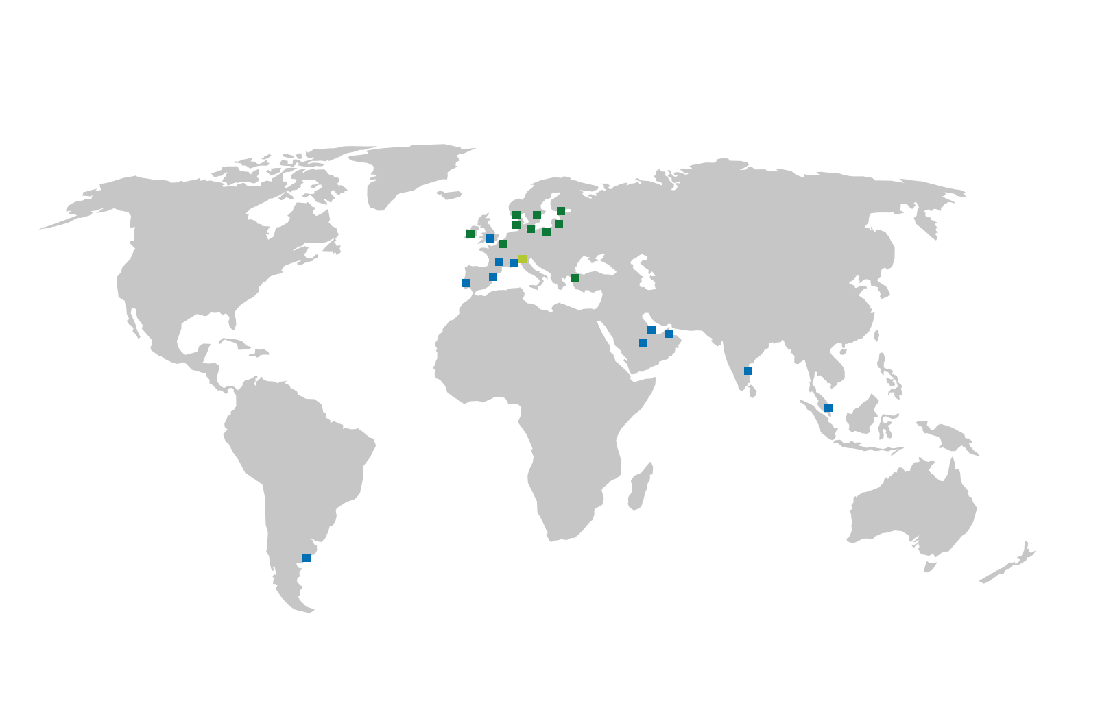 World Map HBS