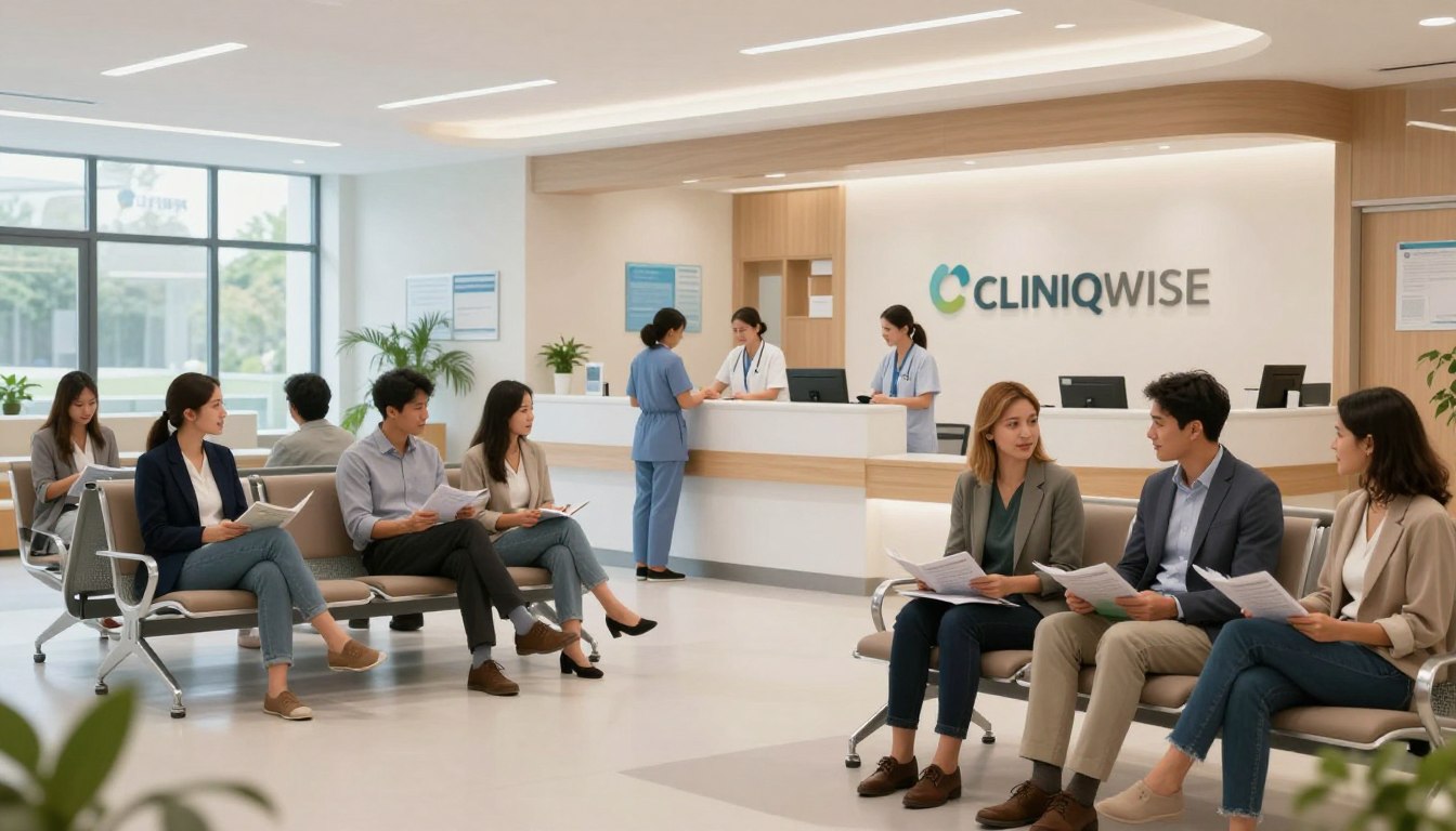 Opd queue in Cliniqwise Hospital