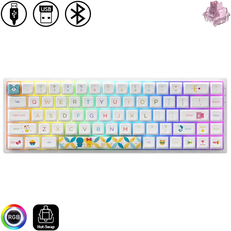 3068B Plus - Doraemon Rainbow @ TK Computer Cambodia
