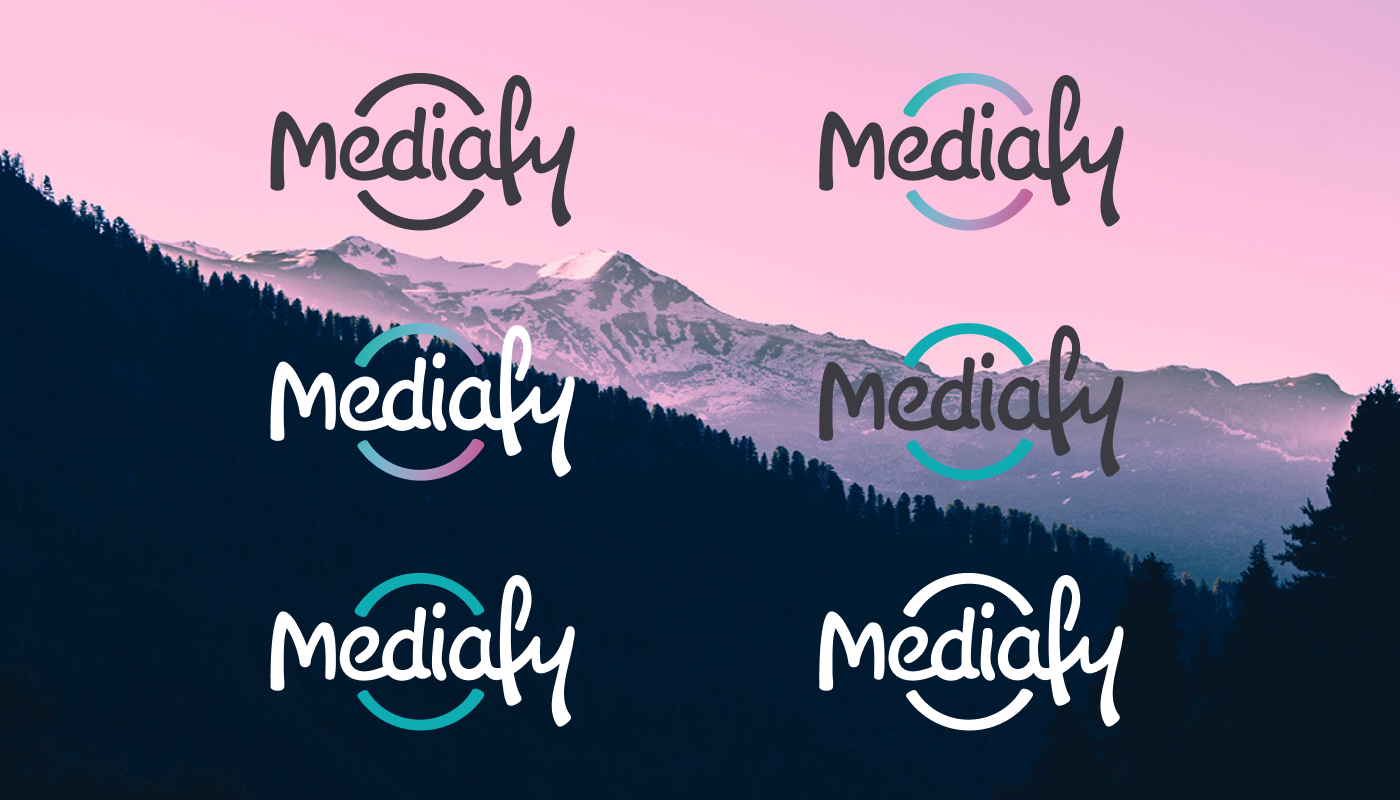 Mediafy visual identity - Logotype