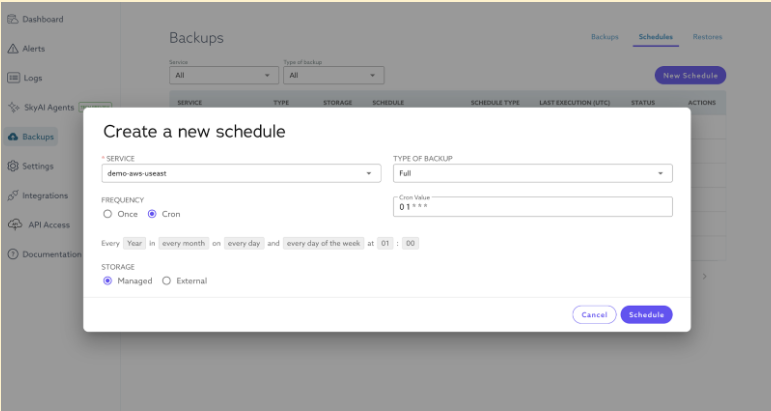 Backup Service screenshot2