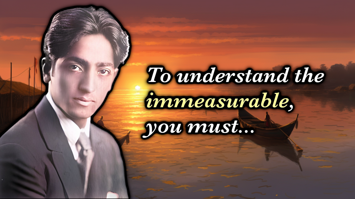 Some Wisdom from Jiddu Krishnamurti